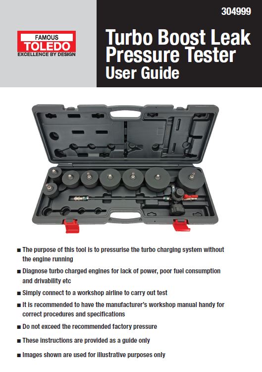304999 - Turbo Boost Leak Pressure Tester