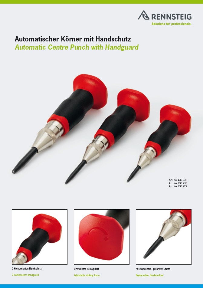 Automatic Centre Punches